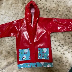 Western Chief Cherry Raincoat size 2T